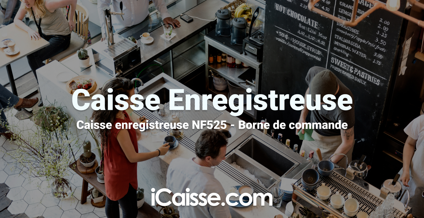 iCaisse : caisse enregistreuse et solution d'encaissement