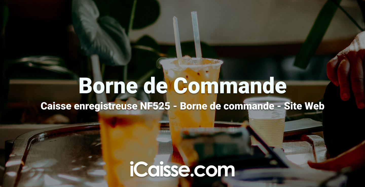Borne de commande pour restaurant