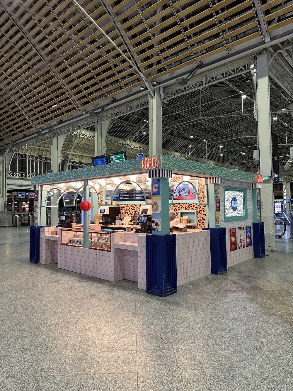Kiosque de restauration équipé de la solution iCaisse